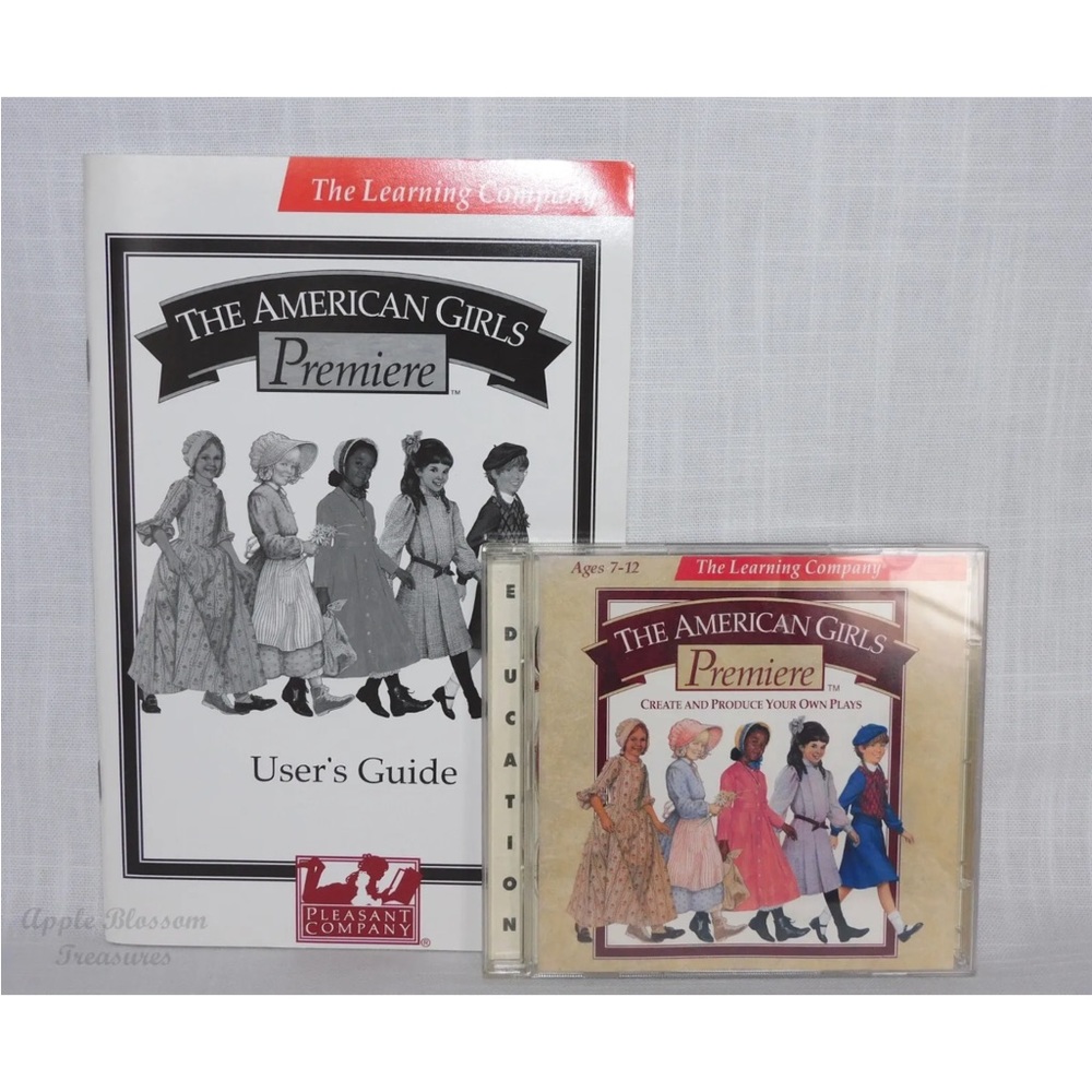 American Girls Premiere CD-ROM Windows/Mac The Learning Company Software 1997